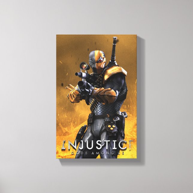 Deathstroke Canvas Print (Front)