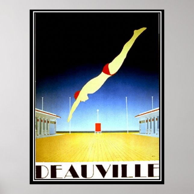 Deauville Antique Poster (Front)