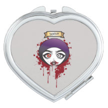 Deb Leigh "Devour" Compact Mirror