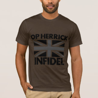DEBACLE UK ARMY INFIDEL HERRICK T SHIRT