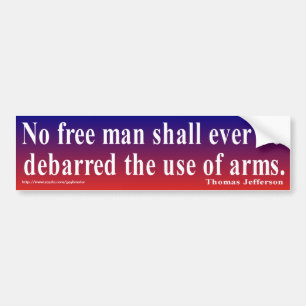 Debarred-bumper Bumper Sticker