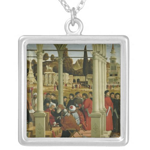 Debate of St Stephen Silver Plated Necklace