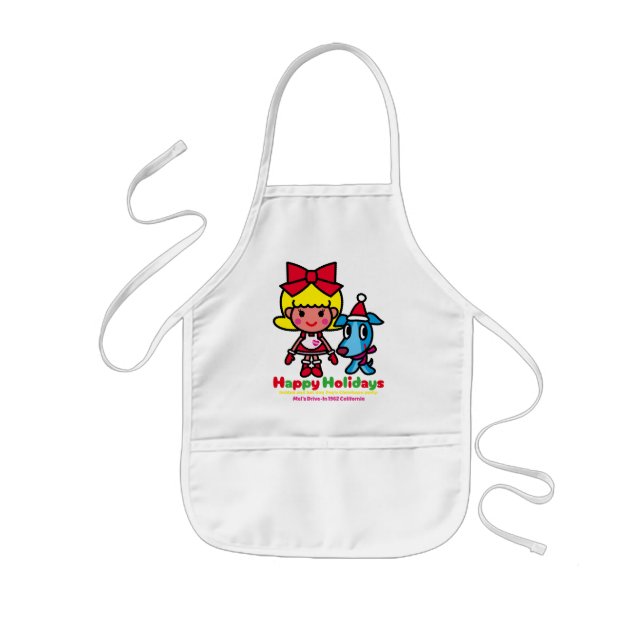 Debbie and Peg's Christmas Kids' Apron (Front)
