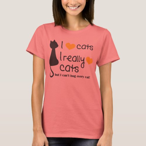 Debbie Cat Lovers T_Shirt