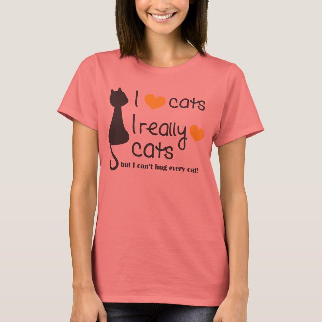 Debbie Cat Lovers T-Shirt (Front)