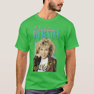 Debbie Gibson 80s Styled Aesthetic Design T-Shirt