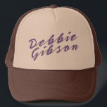 Debbie Gibson Trucker Hat<br><div class="desc">It takes a real man or woman to wear this hat. Give it a try. We dare you!</div>