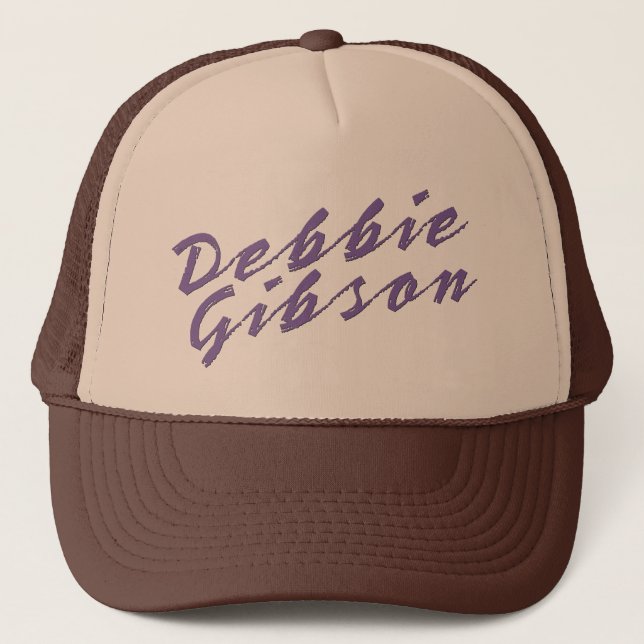 Debbie Gibson Trucker Hat (Front)