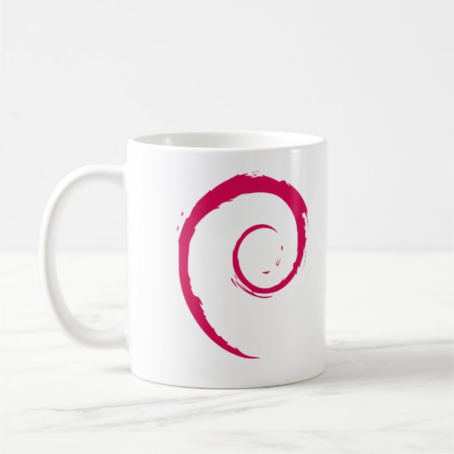 Debian Mug (Left)