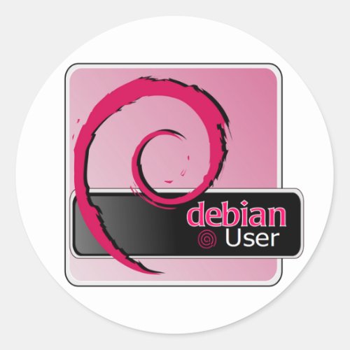 Debian User Logo Sticker