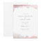 Debonair Blush Pink Wedding Invitation