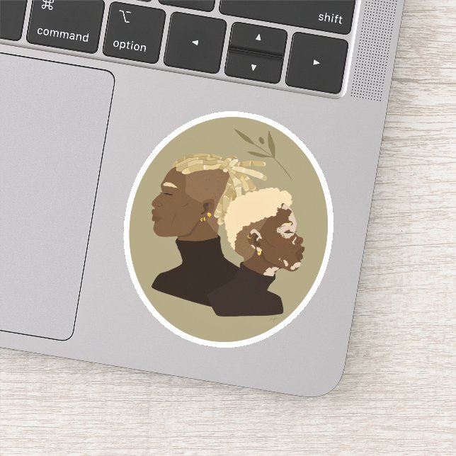 Debonair Duo Sticker (Detail)