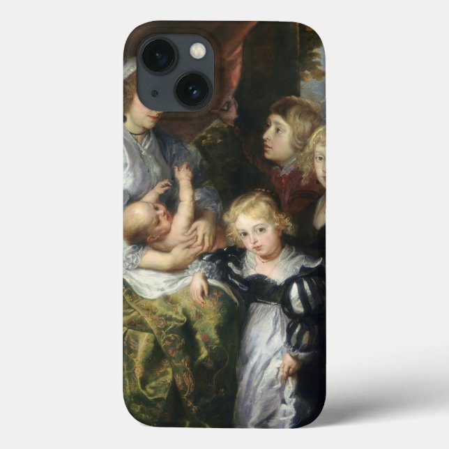 Deborah Kip and Her Children Case-Mate iPhone Case (Back)