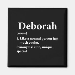 Deborah Name Definition Funny D Magnet