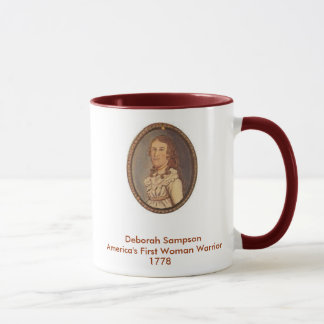 Deborah Sampson America's First Woman Warrier Mug