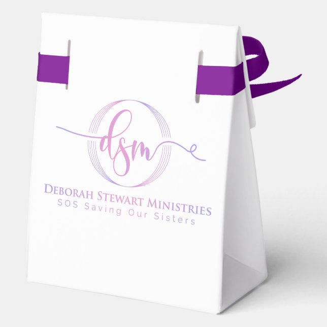 DEBORAH STEWART MINISTRIES FAVOR BOXES (Back)
