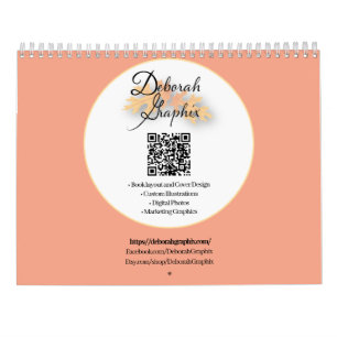 DeborahGraphix 2025 Calendar