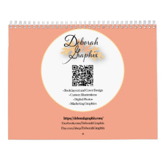 DeborahGraphix 2025 Calendar