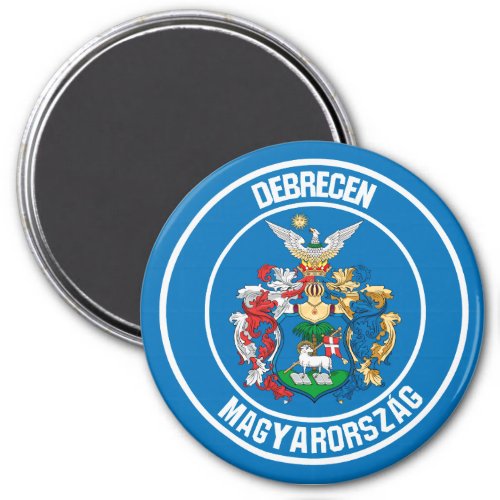Debrecen Round Emblem Magnet