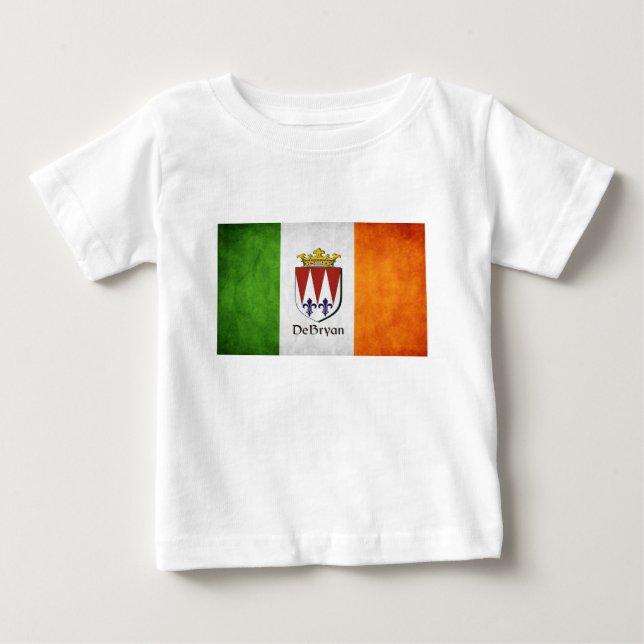 DeBryan Irish Flag Baby T-Shirt (Front)