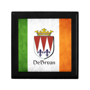 DeBryan Irish Flag Keepsake Box