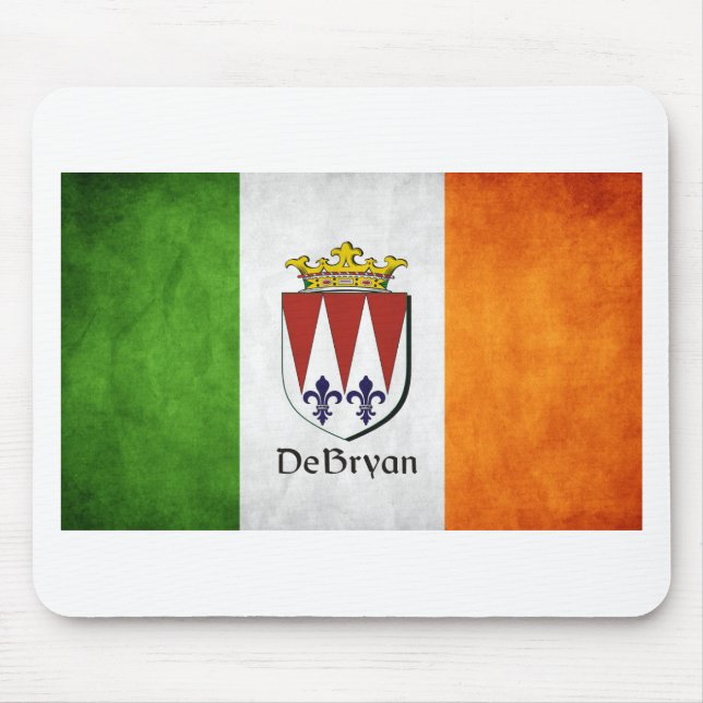 DeBryan Irish Flag Mouse Pad (Front)