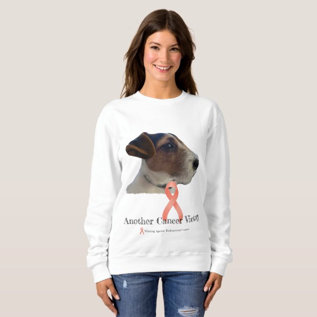 Deb's Endometrial Cancer Victory Sweatshirt (Front Full)
