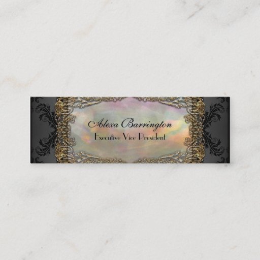 Customizable Debsaulea  Skinny Elegant Professional Business Card Templates