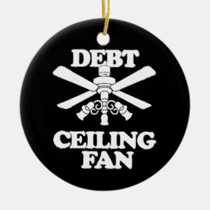DEBT CEILING FAN CERAMIC ORNAMENT