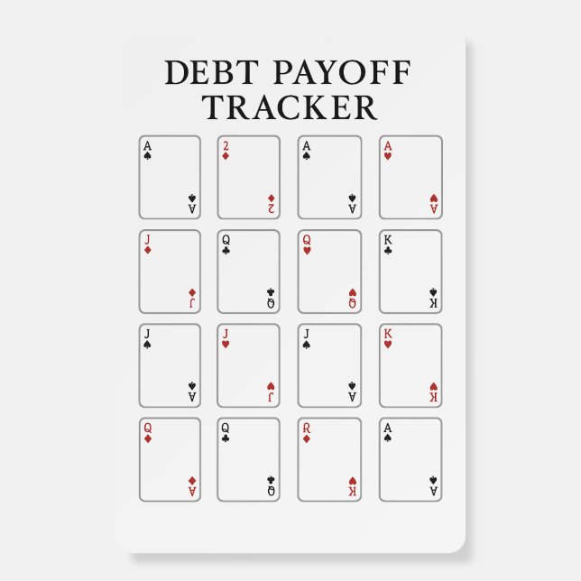 Debt Payoff Tracker  Foam Board (Front)