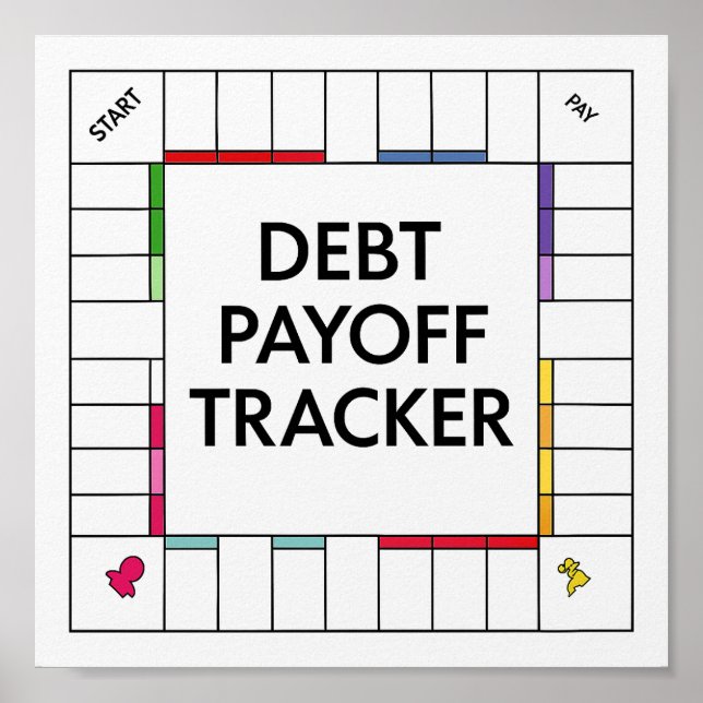 Debt Payoff Tracker  Poster (Front)