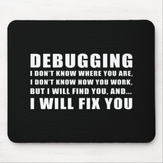 Debugging Mouse Pad