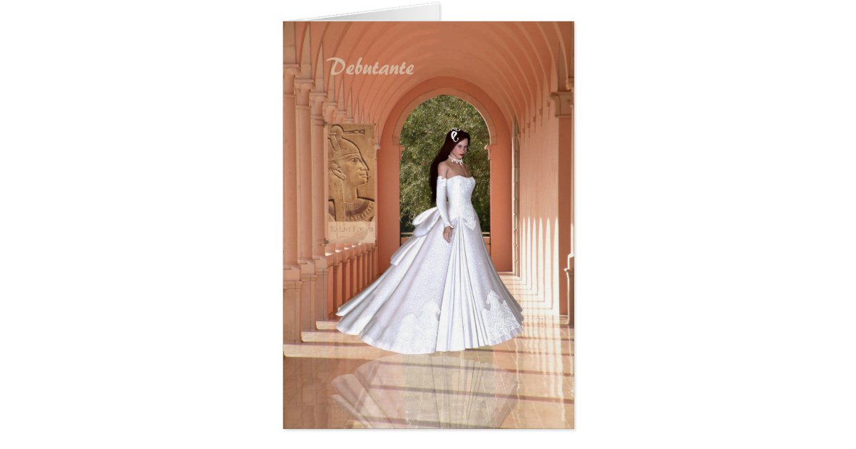 Debutante Congratulations Card