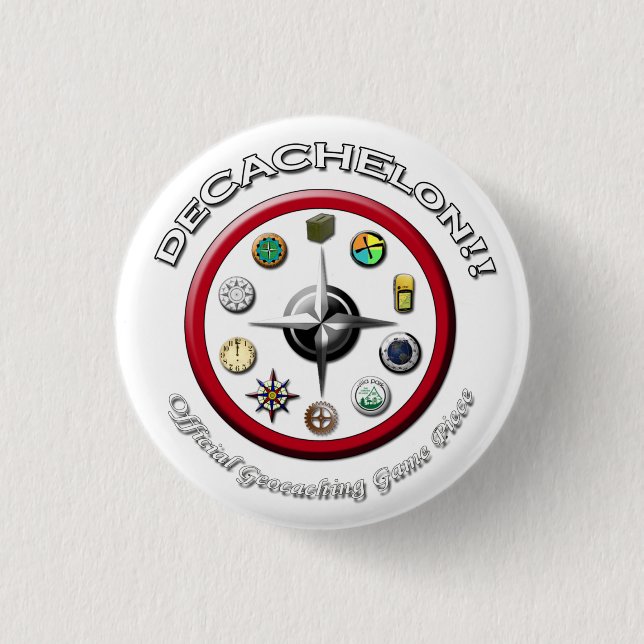 Decachelon Logo - small button (Front)