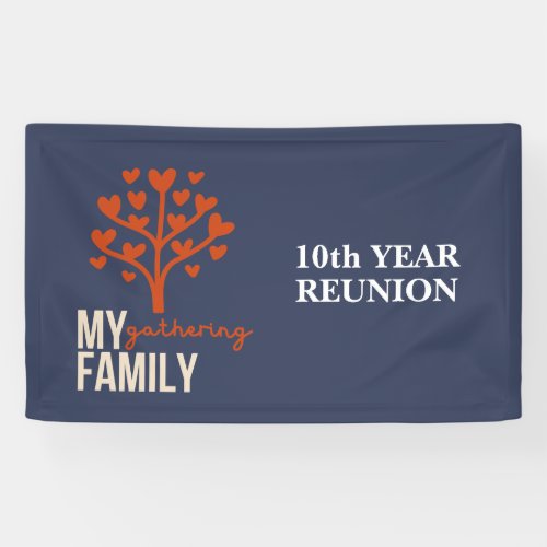 Decade Of Family Love Celebration Banner