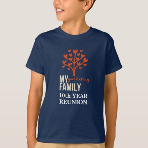 Decade Of Family Love Celebration T_Shirt