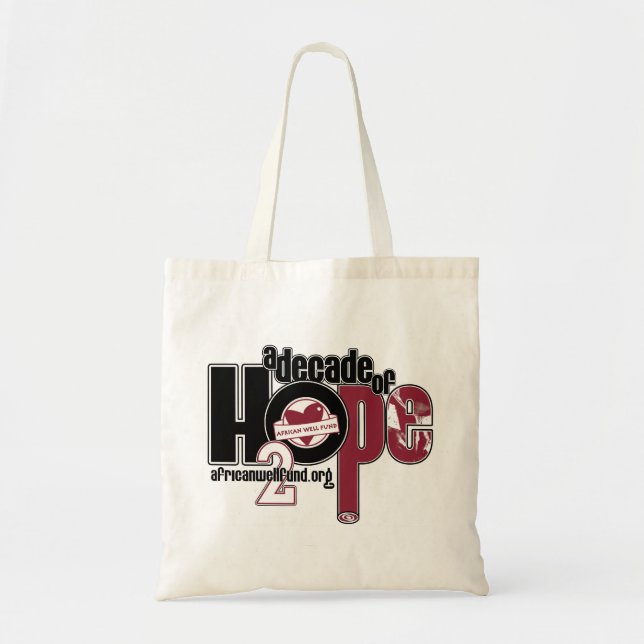 Decade of Hope AWF Tote Bag (Front)