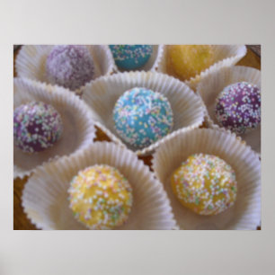 Decadent Cake Balls Poster