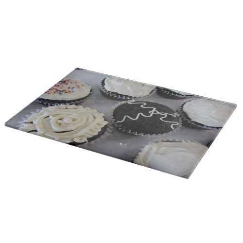 Decadent Cupcakes Cutting Board