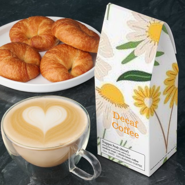 Decaf Coffee Floral (Breakfast)