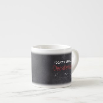 Decafeinato Lungo Cup by LungoMugs at Zazzle