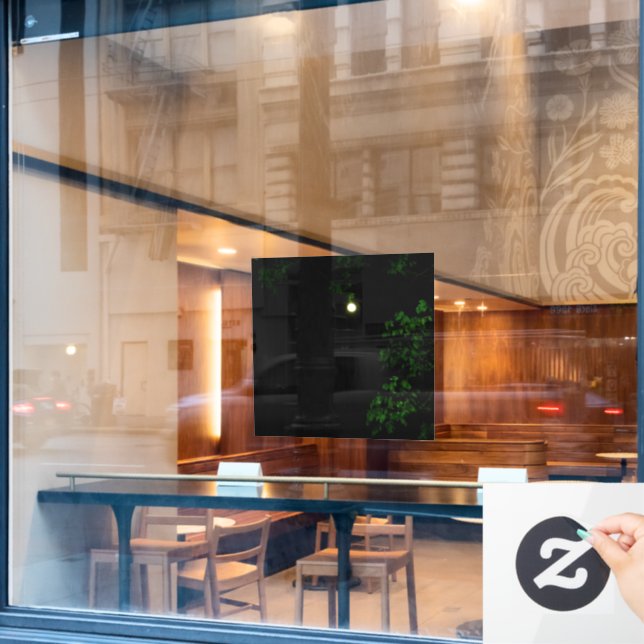 DECAL WINDOW CLING   (Cafe Window)