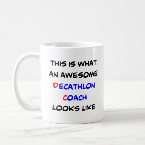 decathlon coach awesome coffee mug