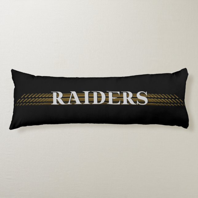 Decatur Raiders #7 Body Pillow (Front)
