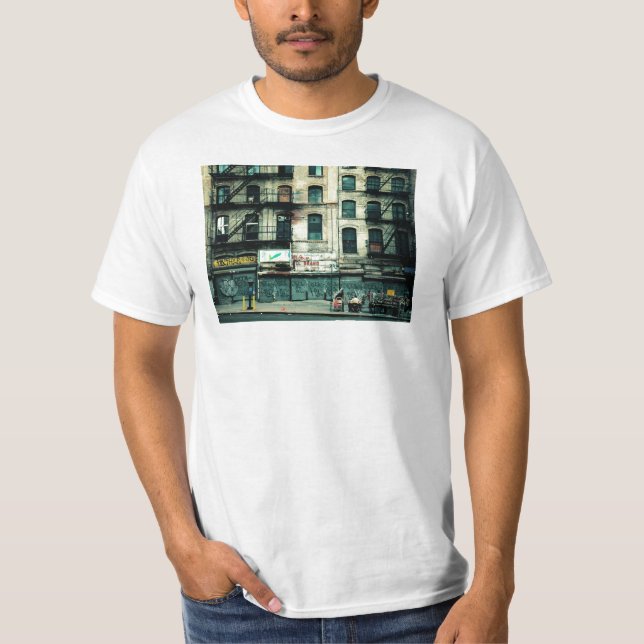 Decay on Canal Street, Chinatown T-Shirt (Front)