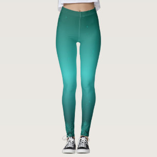 Decaying Forest Green - Zen Design with Details  Leggings