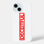 Deceitful Stamp iPhone 15 Case