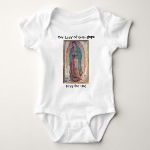December 12   Our Lady of Guadalupe Baby Bodysuit