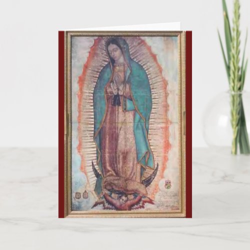 December 12   Our Lady of Guadalupe Card