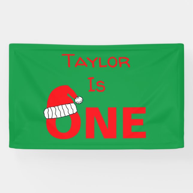 December 1st Birthday Banner (Horizontal)